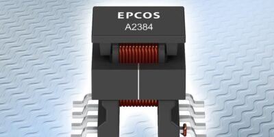 Compact transformers in E10 EM series are for DC/DC converters