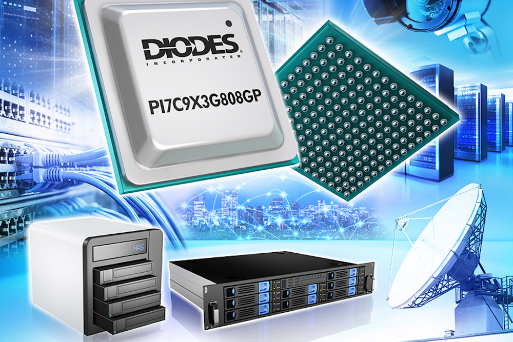 PCIe 3.0 packet switch keeps pace with data centres, says Diodes