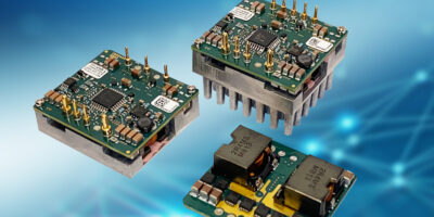 1/16th DC/DC buck converters deliver 750W