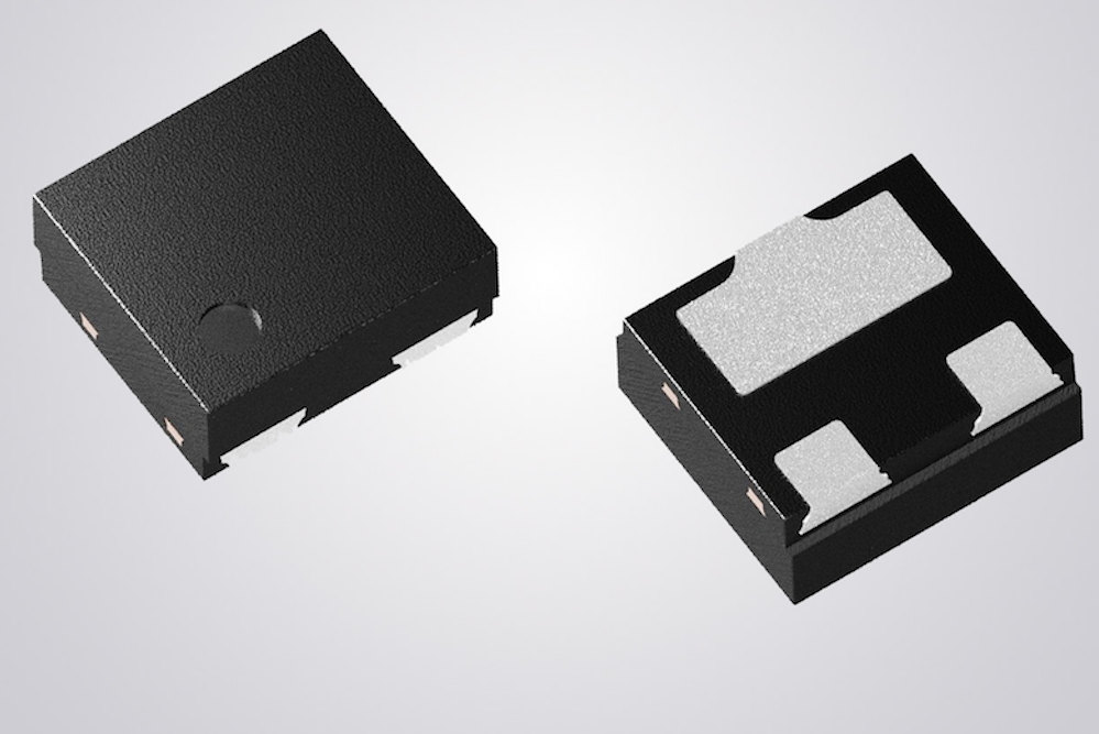 ESD protection diode saves space with wettable flanks