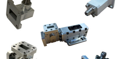 K-band waveguide components are compact and rugged for satellites