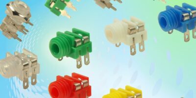 Colour-coded jack sockets simplify identification