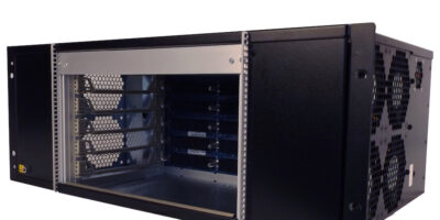 4U tall chassis systems supports 3U and 6U OpenVPX boards