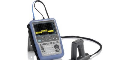 Base models for portable analysers range up to 44GHz
