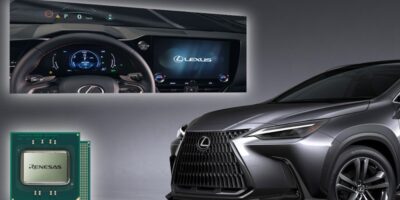 Renesas’ innovative automotive chips drive next-generation multimedia system for Toyota Lexus