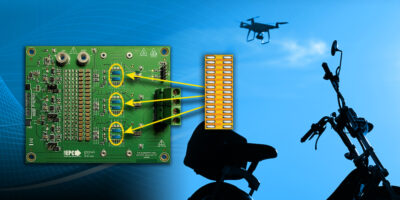 GaN-based inverter enhances motor drive for e-mobility, drones and robots