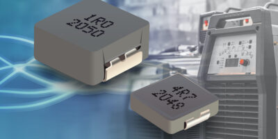 Automotive-grade shielded power inductors have high current ratings