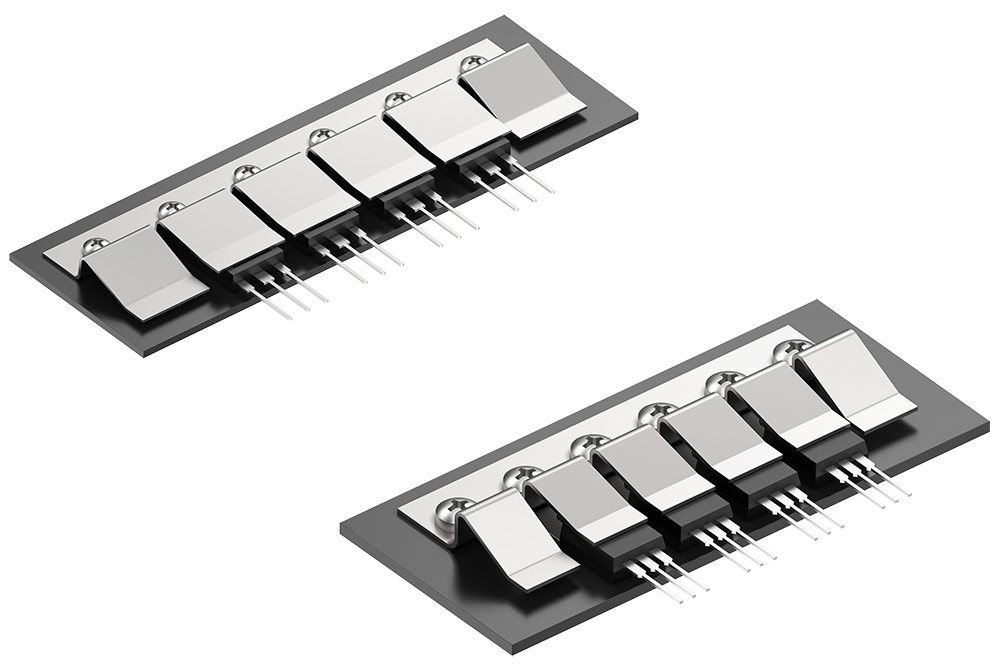 Fischer Elektronik adds low height universal transistor retaining