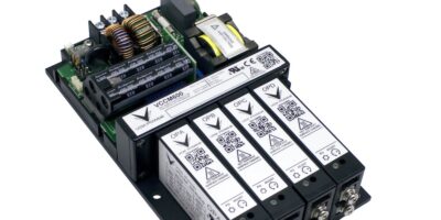 Fanless 600W modular AC/DC power supply is quiet for medical use