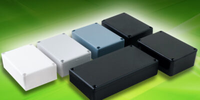 ABS enclosures are designed to be punched or drilled to suit