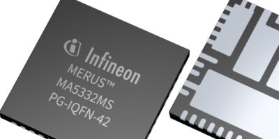 Infineon reduces footprint for Class D audio amplifier multi-chip module 
