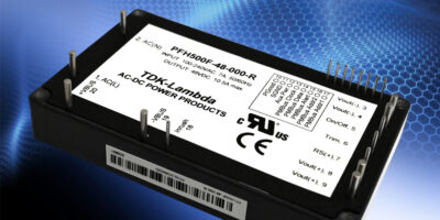 TDK-Lambda extends PFH500F family with 12 and 48V models