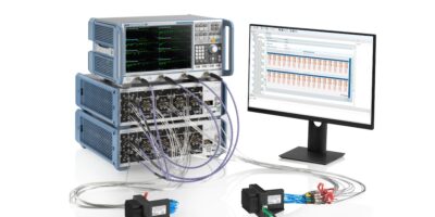 Automation software tests Ethernet cable assemblies for IEEE 802.3ck