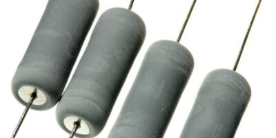 Flameproof WHS-UL wirewound resistors have high surge tolerance