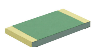Thin film wraparound chip resistor is available in four case sizes