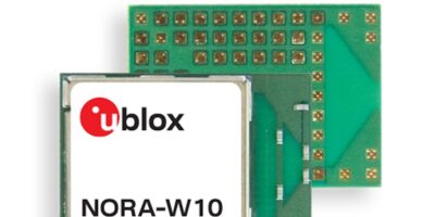 Compact Nora-W10 modules combines Bluetooth LE and Wi-Fi 