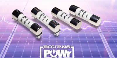Bourns introduces photovoltaic power fuse series