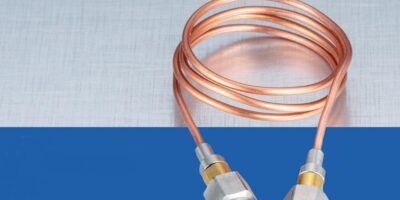 Semi-rigid test cable maintains shape in mil-aero applications