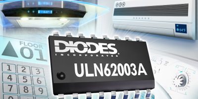 Diodes minimises power dissipation in DMOS transistor array 