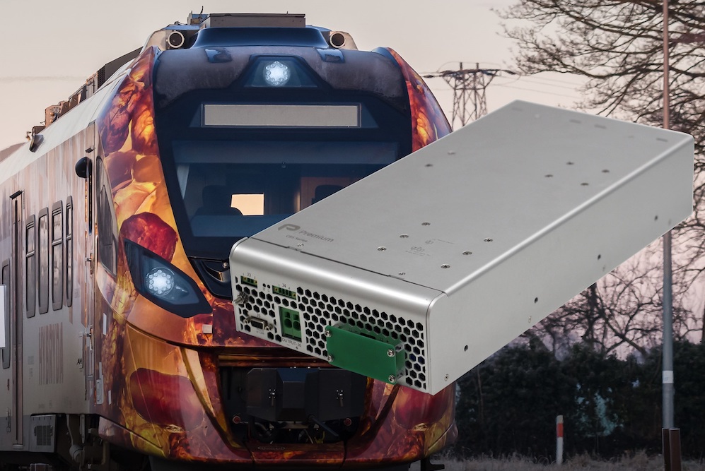 Compact, lightweight DC/DC converter is on track for railway standards
