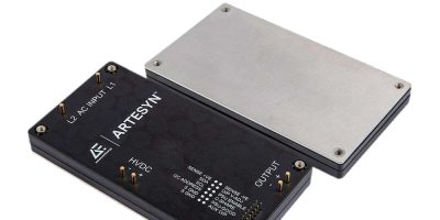 AC/DC board-mounted converter targets industrial, robotic and 5G applications