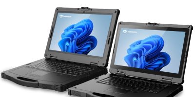 Notebook computers are rugged for industrial use