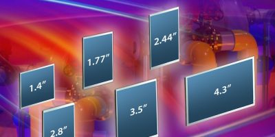 RDS introduces small TFT display modules for portable applications