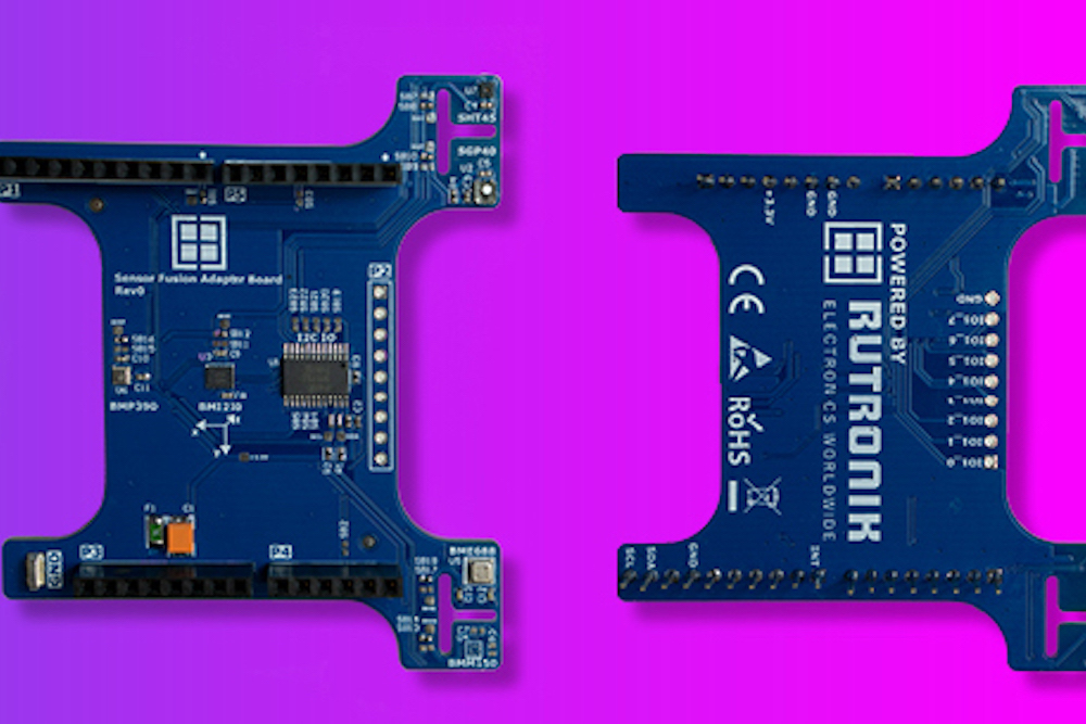 Adapter board allows machine learning based sensor fusion