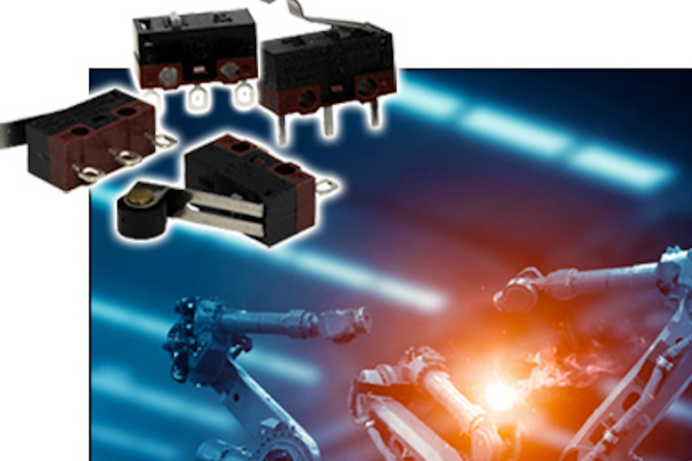 CIT’s miniature switches are available from New Yorker Electronics