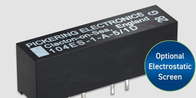 Pickering adapts HV reed relay to include electrostatic shielding