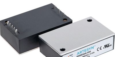 Rugged DC/DC modules from Advanced Energy are suitable for rail
