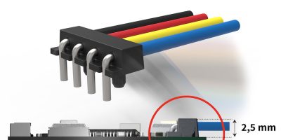 Low profile and compact WireClip connector saves space says Provertha