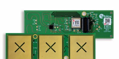 Bluetooth AoA antenna board squeezes into commercial tracking