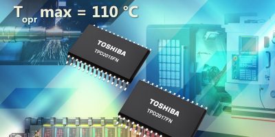 Toshiba’s new eight-channel high- and low-side switches boost efficiency, reduce size and extend operating temperature