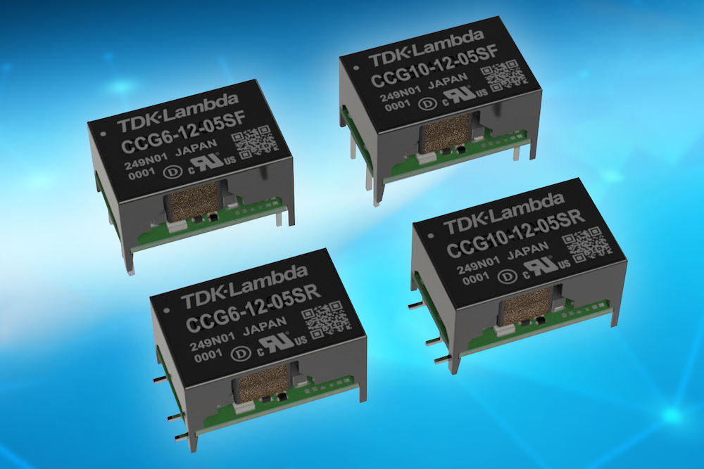TDK-Lambda expands CCG with 6W and 10W SMT and THT models