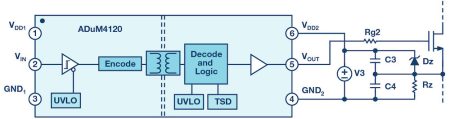 Driving a Unipolar Gate Driver in a Bipolar Way, Softei.com - Global Electronics Industry News