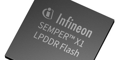 LPDDR flash memory executes real time code for automotive controllers