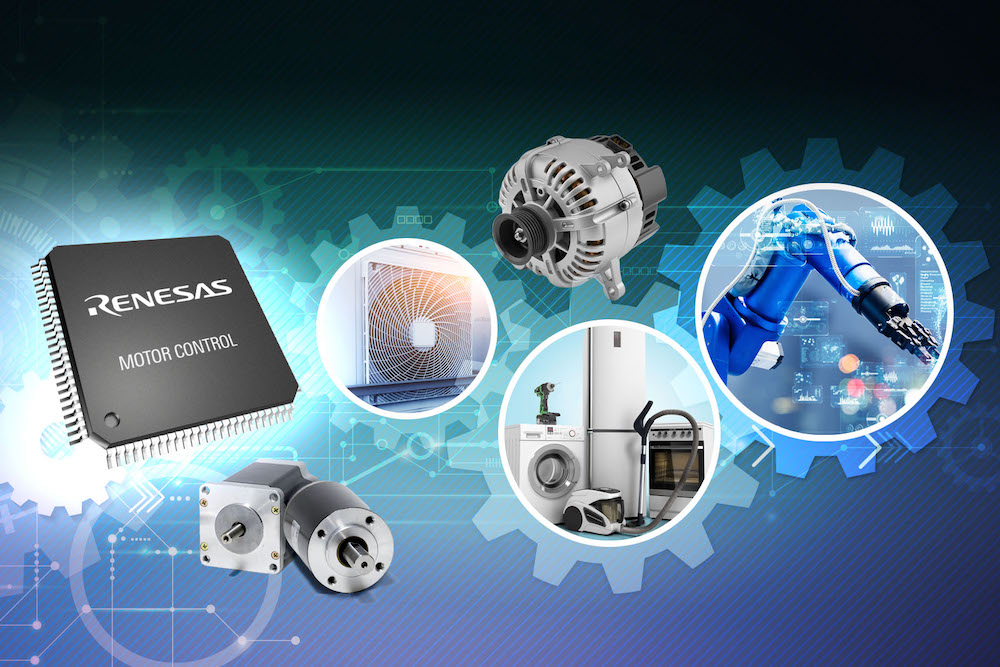 Renesas adds three motor control MCU groups drawn from multiple families
