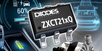 Current shunt monitors enable high precision voltage sensing in EVs