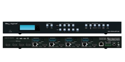 Key Digital ships 4K video wall processor and matrix switcher