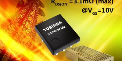 100V N-channel MOSFET saves space in data centres