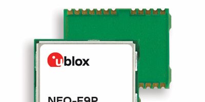 u-blox bases two GNSS positioning modules on F9 