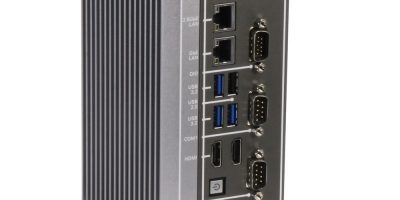 Fanless embedded box PC is tailored for industry 4.0