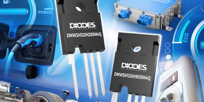 Two SiC MOSFETs from Diodes are automotive-compliant