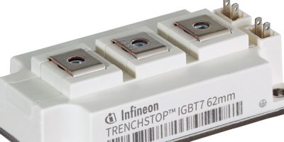 Infineon increases maximum current in IGBT7 portfolio