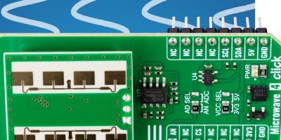 Motion sensor board uses Doppler shift technology