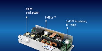 Recom adds 12V and 48V models to RACM600-L models