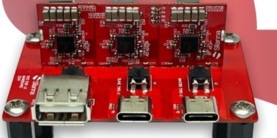 High-density evaluation board is for 65W multi-port fast chargers