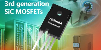 Toshiba refines SiC MOSFETs for reduced switching losses 