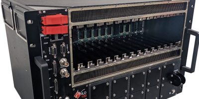 3U VPX switches and chassis have VITA 91 connectors to double backplane density
